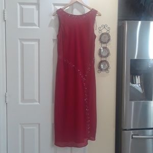 ❌SOLD❌#Sandra Darren red dress